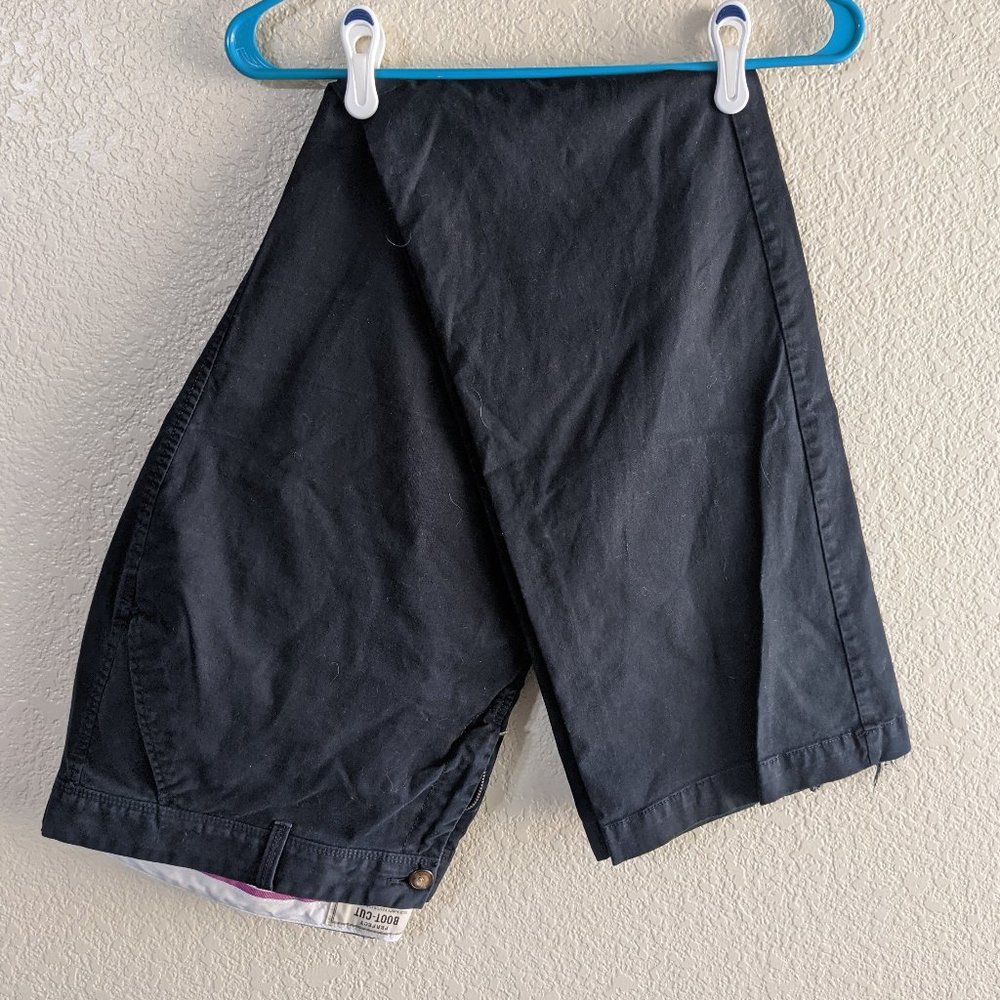 Perfect boot cut black slacks 18 TALL